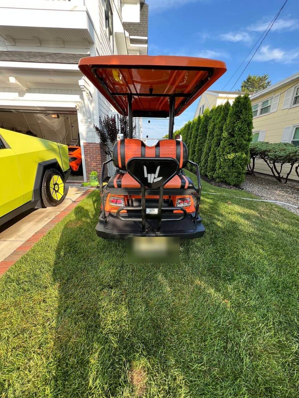 Custom golf cart rear, spotless finish by CTJ Detail