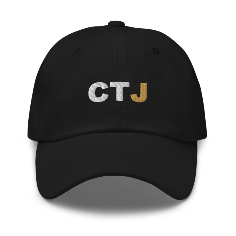 CTJ Dad Hat Black